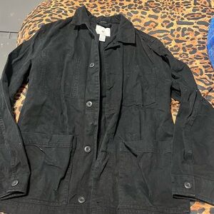 H&M Black Jean Jacket